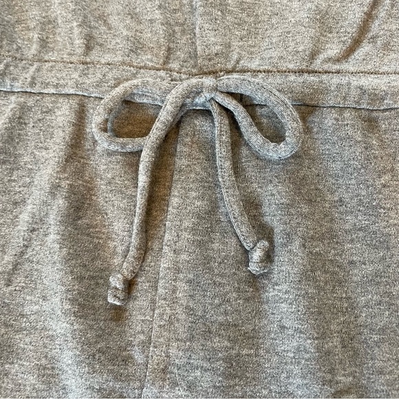 Madewell MWL Breeze Drawstring Romper Charcoal Gray Size Medium - Picture 3 of 11